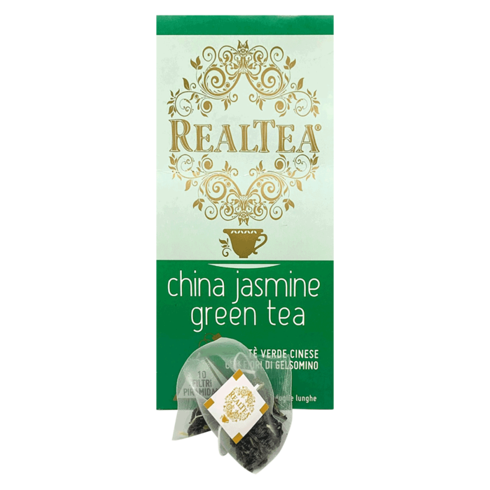 confezione tè piramidale china jasmine green tea