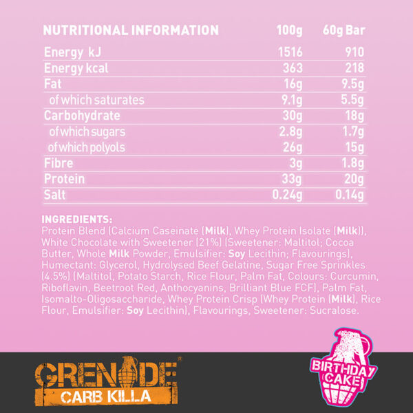 tabella valori nutrizionali